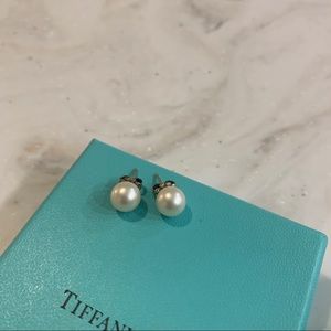 Authentic Tiffany & Co. Pearl Earrings